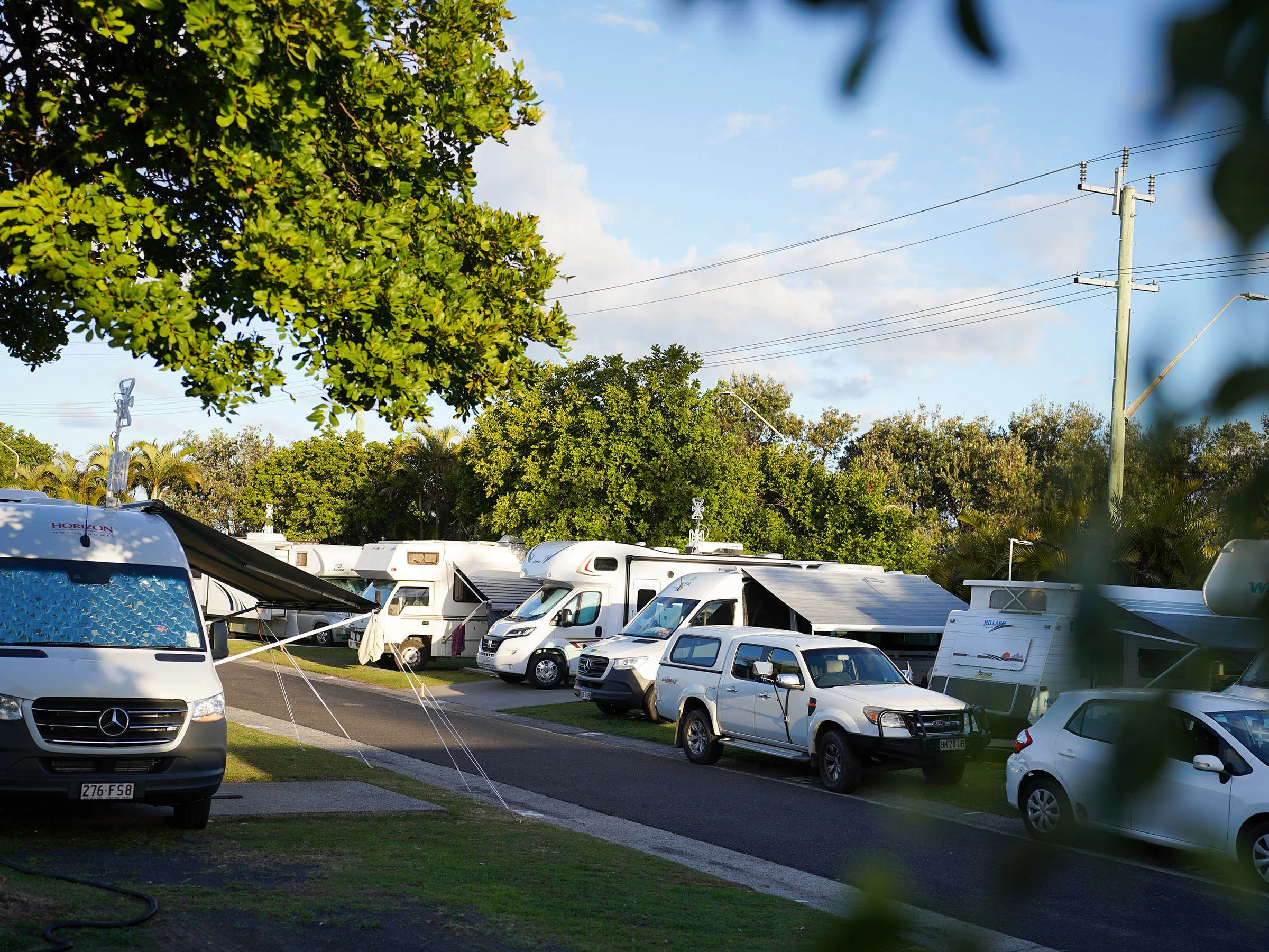 Reflections Holidays Ballina holiday and caravan park powered camping site accommodation