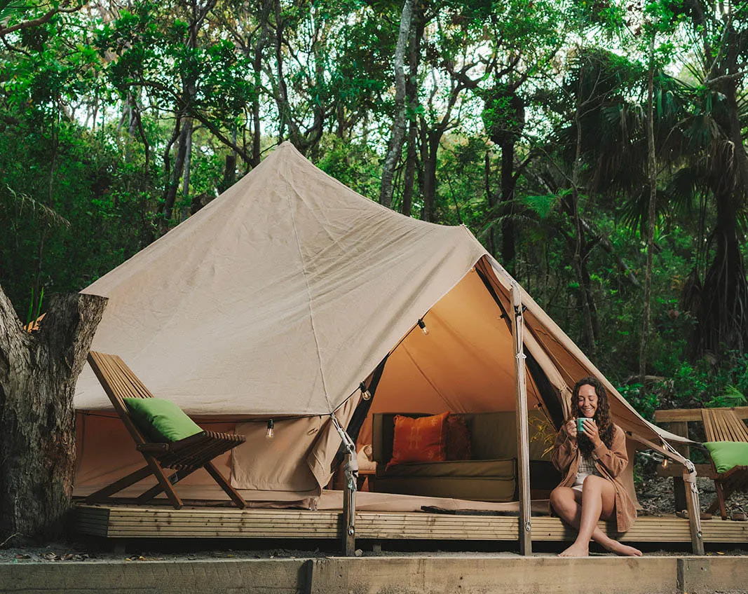 Glamping at Reflections Byron Bay