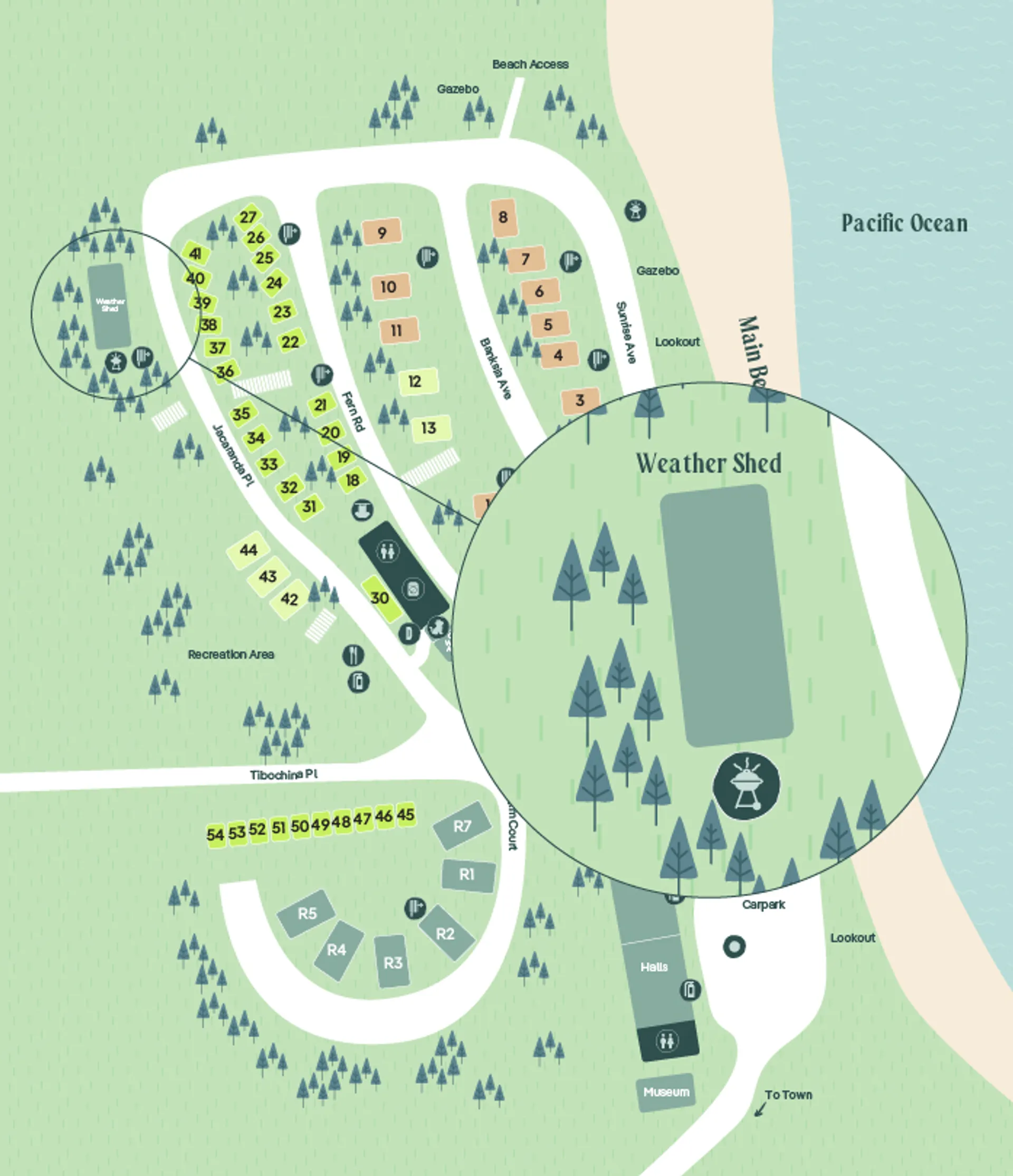 Nambucca Heads Weather Shed map