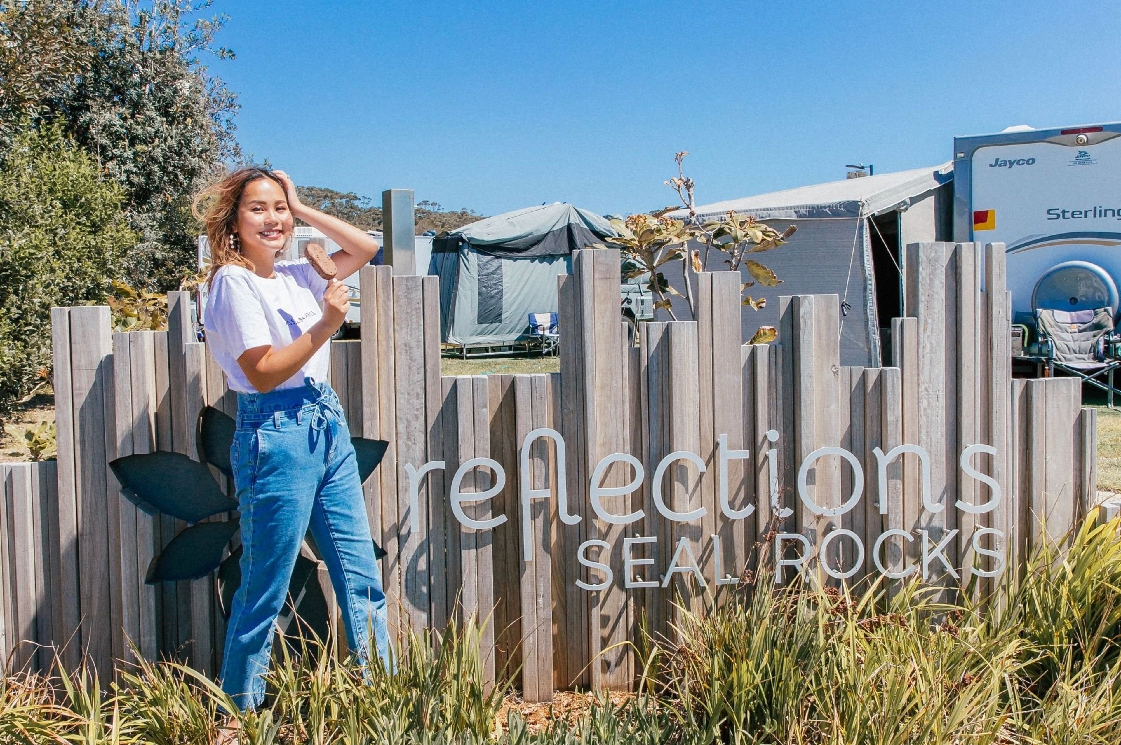 Seal Rocks Reflections Sticker Fun Facts About Seal Rocks | Reflections Holidays