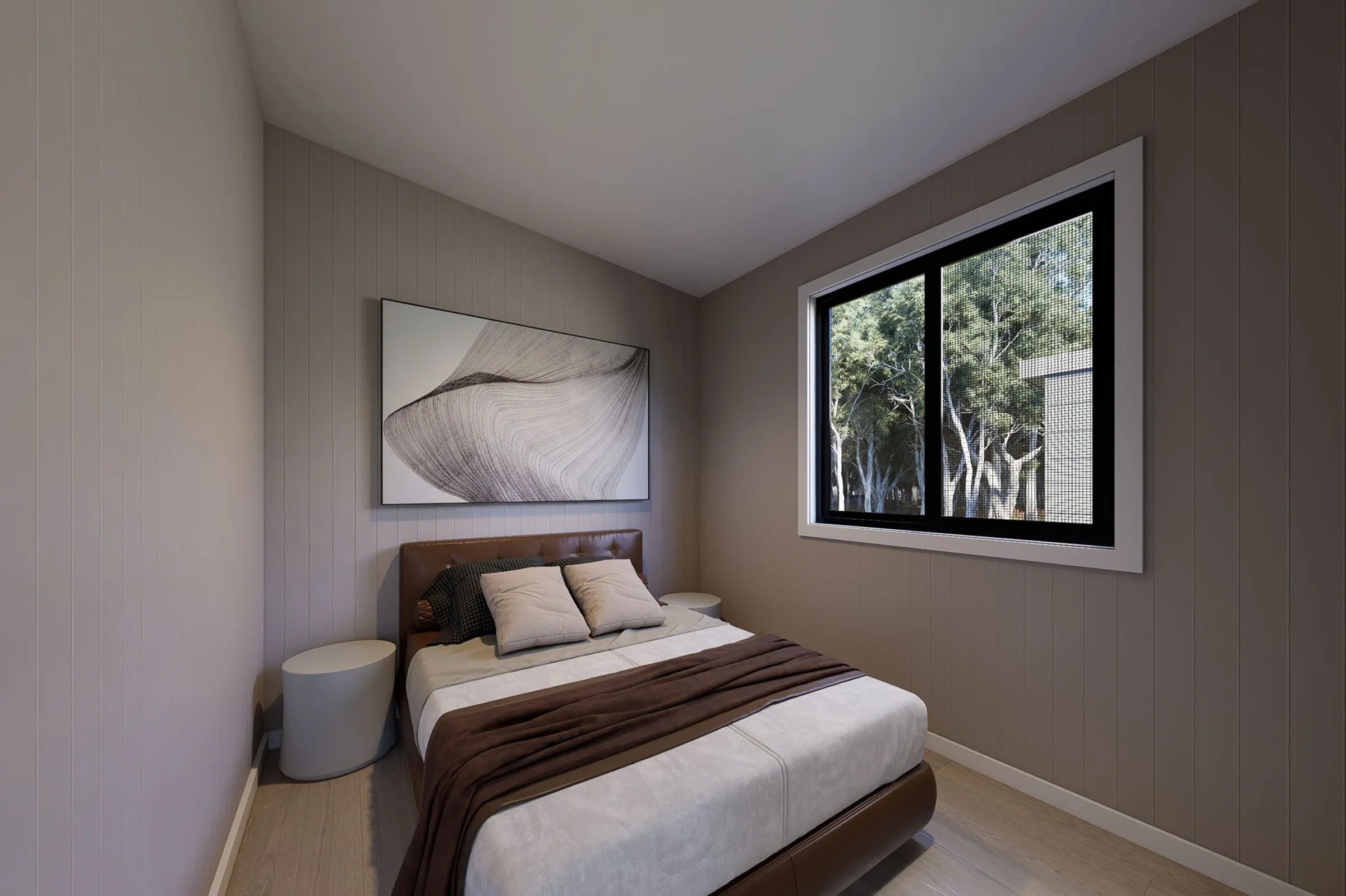 Scotts Head master bedroom