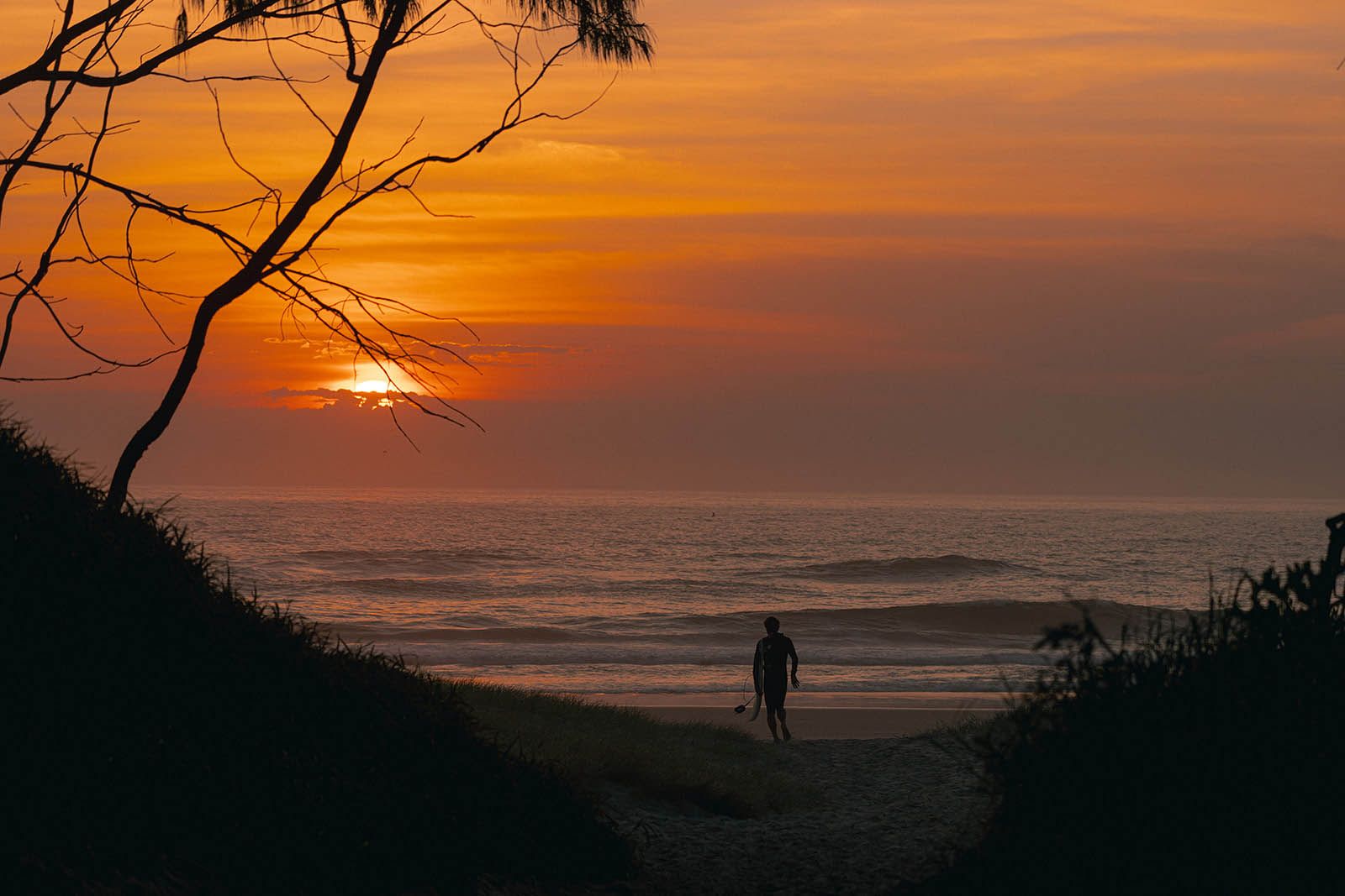 Byron Bay Beach sunset