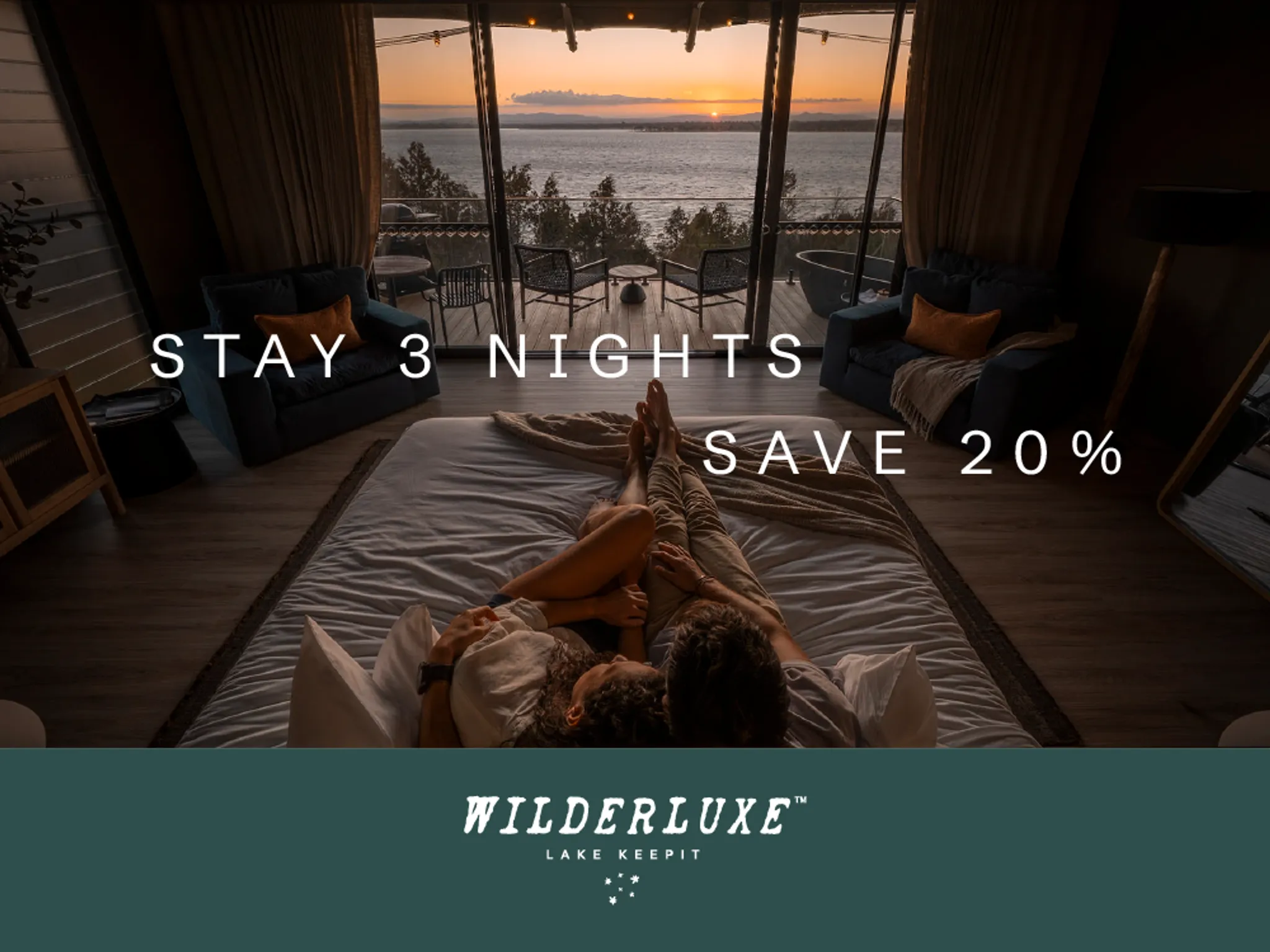 Stay 3 nights save 20% deal tile