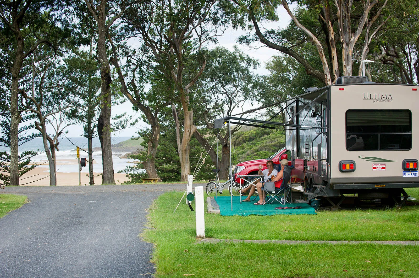 Moonee Beach - Standard Unpowered Site - With Van