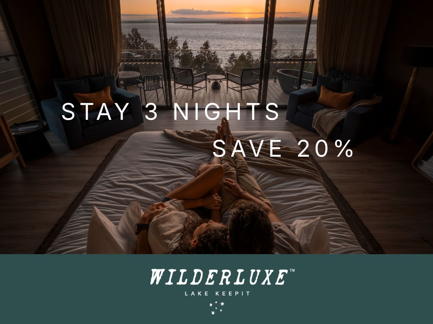 Stay 3 nights save 20% deal tile