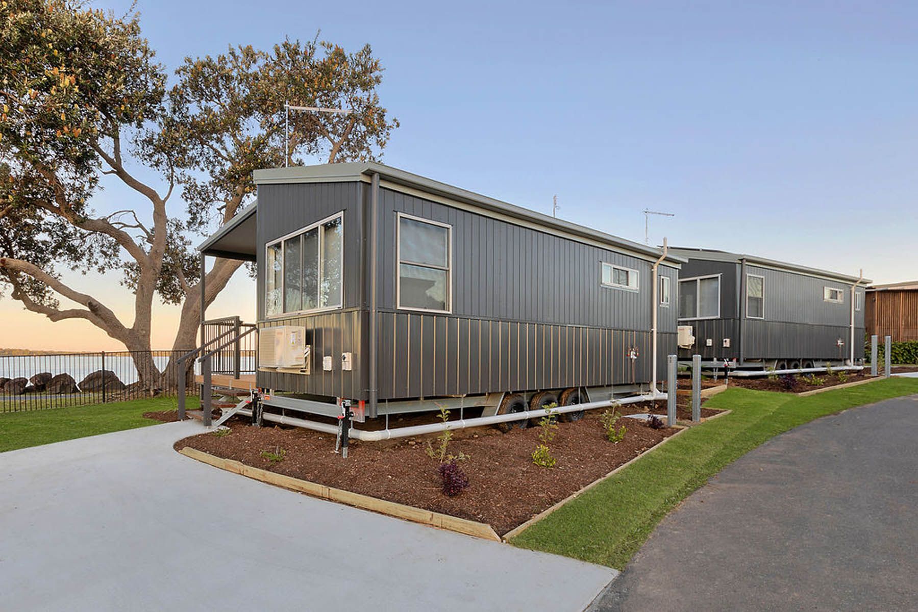 Shaws Bay tiny homes