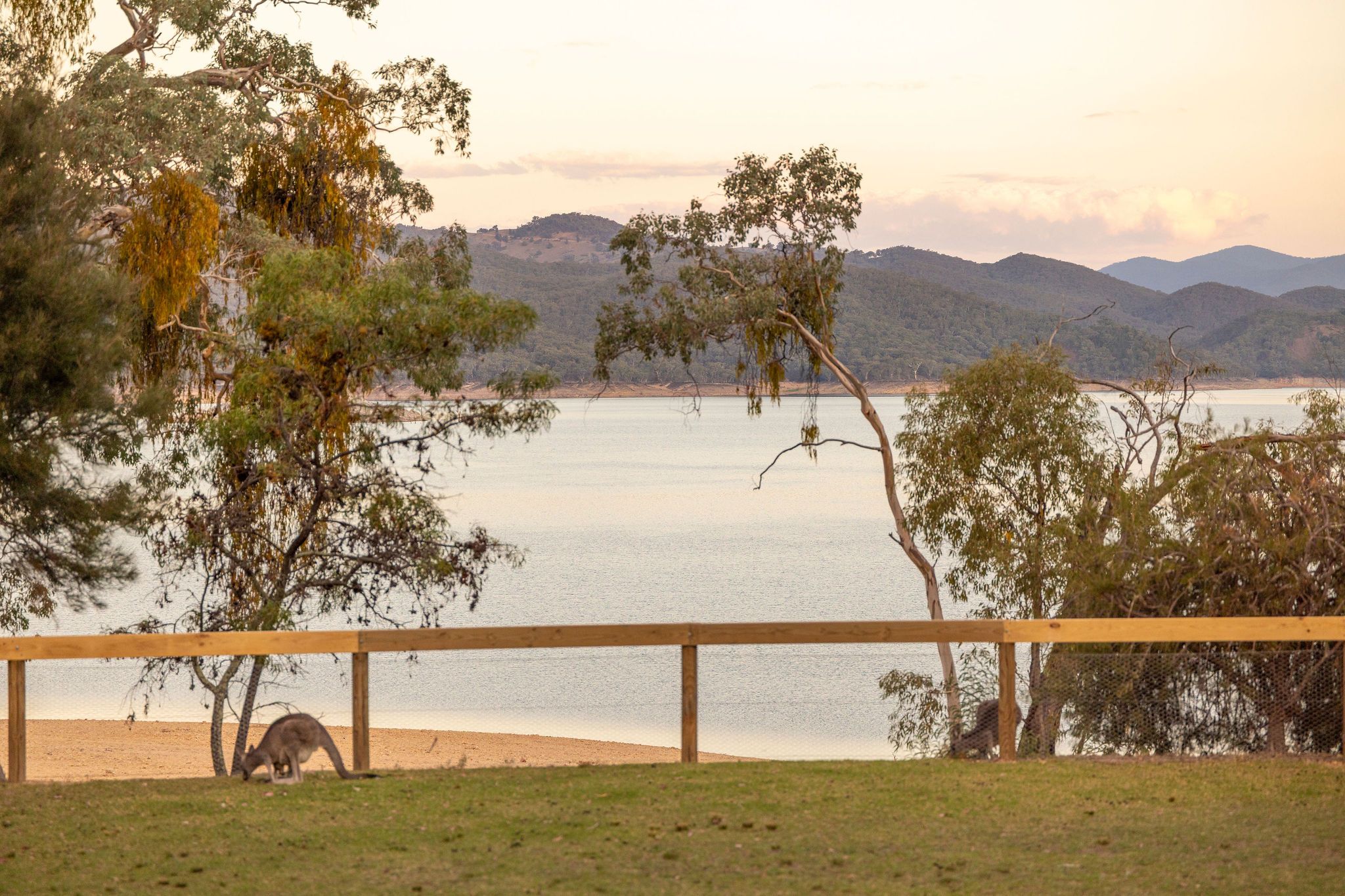 Views from Burrinjuck Waters - Browns Picnic Area