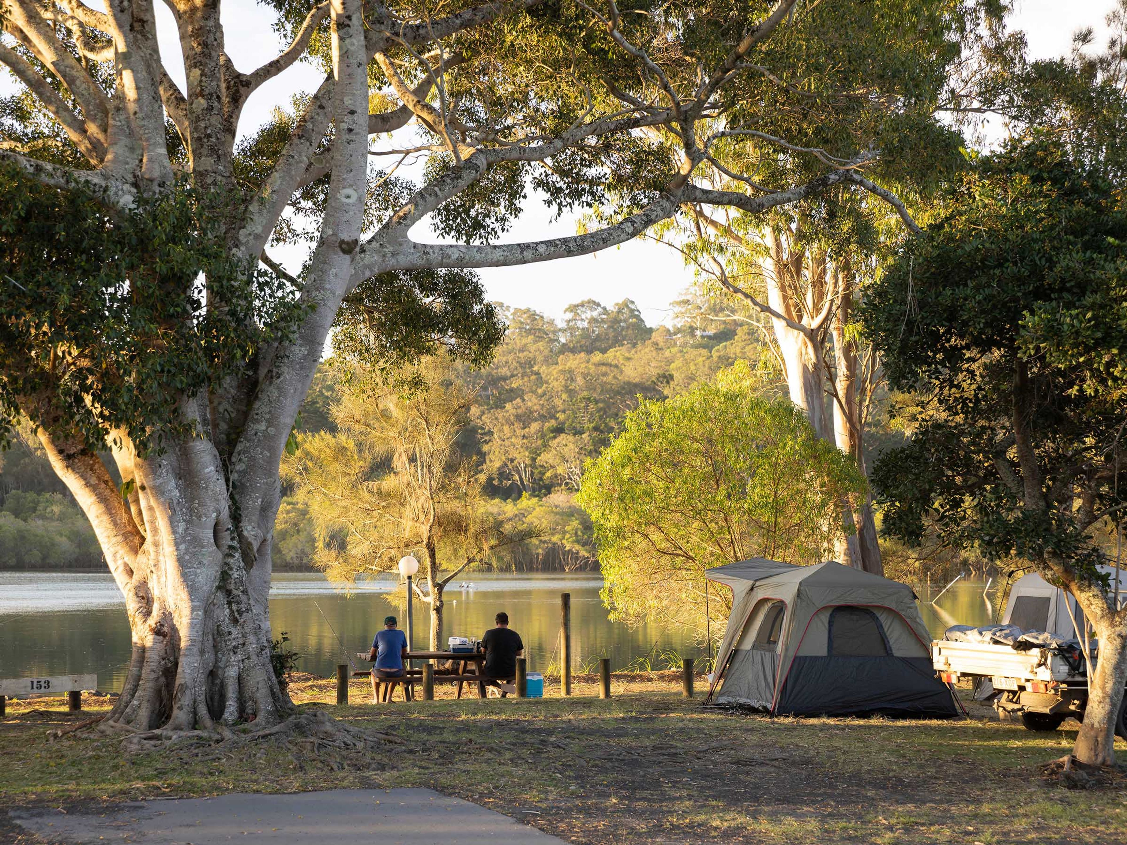 Reflections Holidays Ferry Reserve holiday & caravan park unpowered camping accommodation