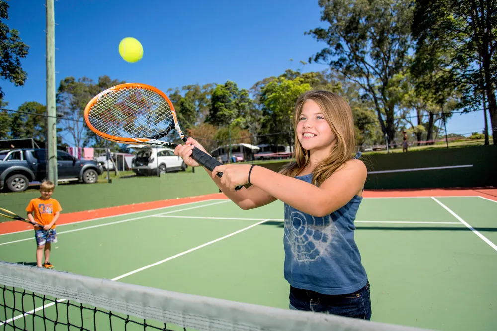 Tennis courts