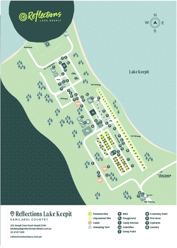 Reflections_Lake-Keepit_Holiday_and_caravan-park_Map
