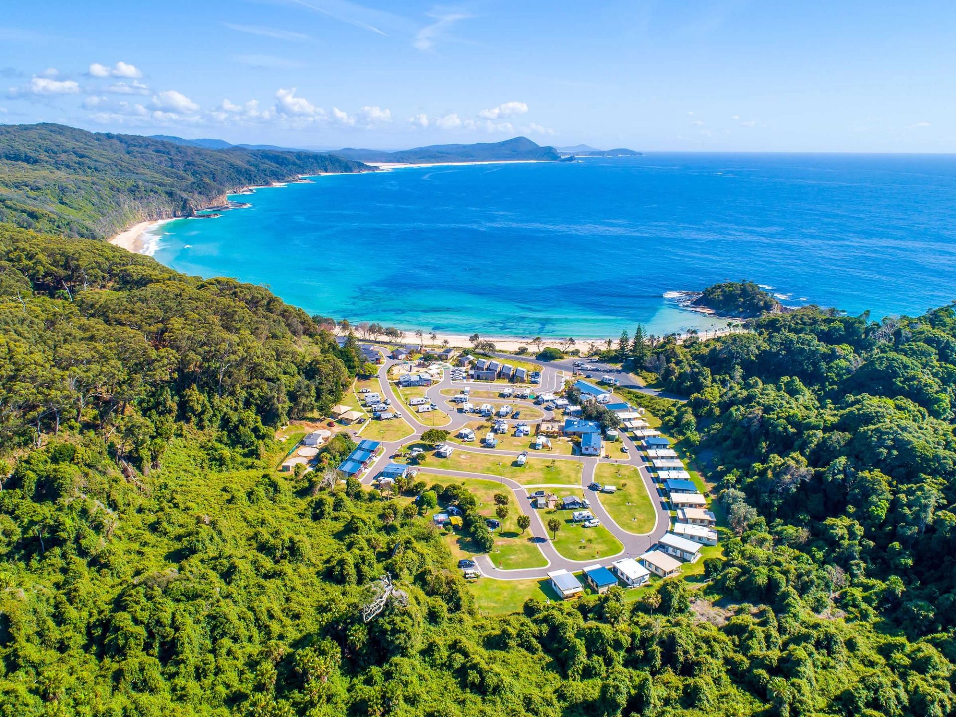 Park map | Seal Rocks Holiday & Caravan Park | Reflections Holidays