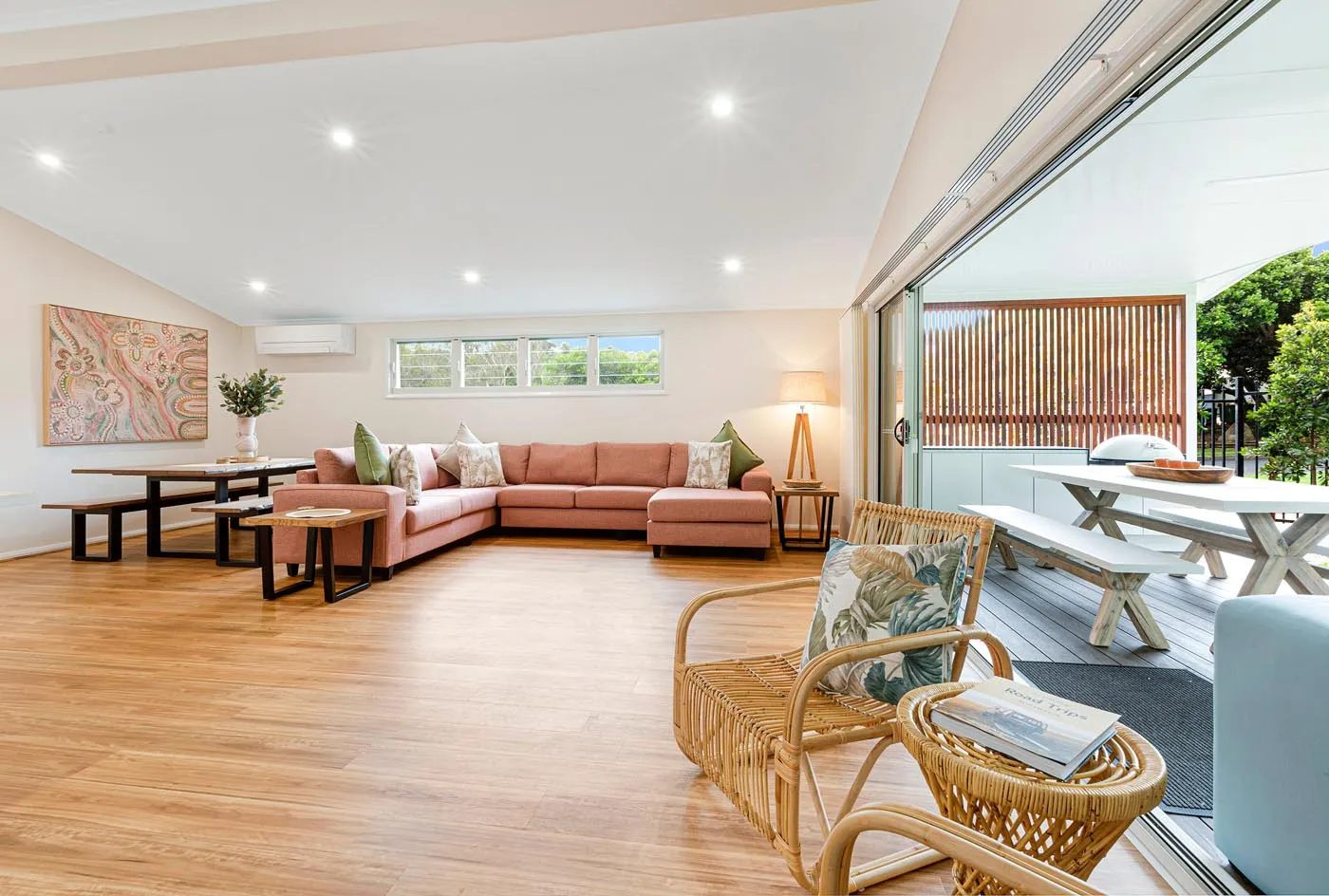 Evans Head Beach House - living areas