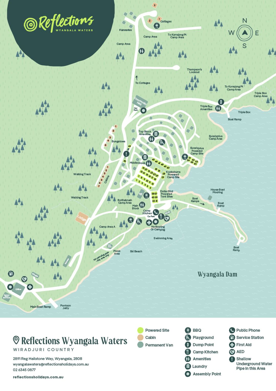 Park Map Wyangala Waters Holiday Caravan Park Reflections Holidays park-map-wyangala-waters-holiday-caravan-park-reflections-holidays