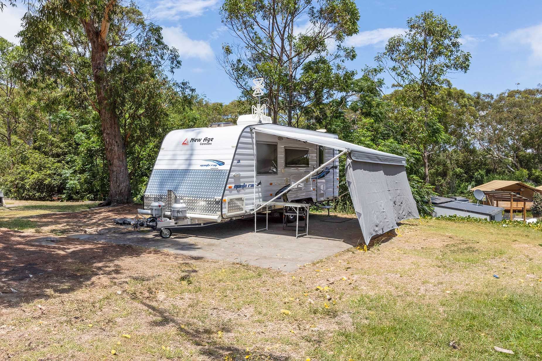 Camping at Jimmys Beach