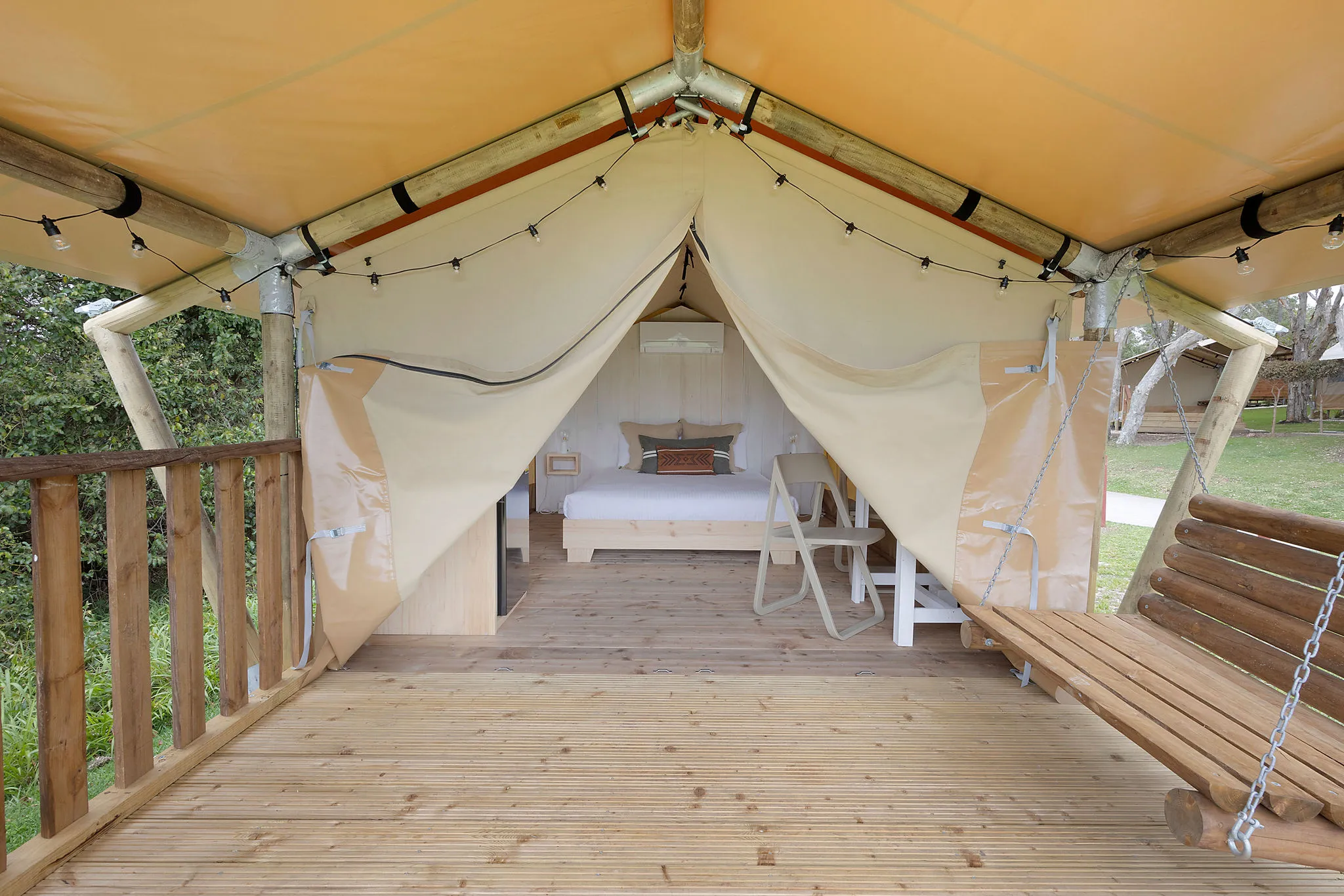 Bonny Hills glamping tent for 2