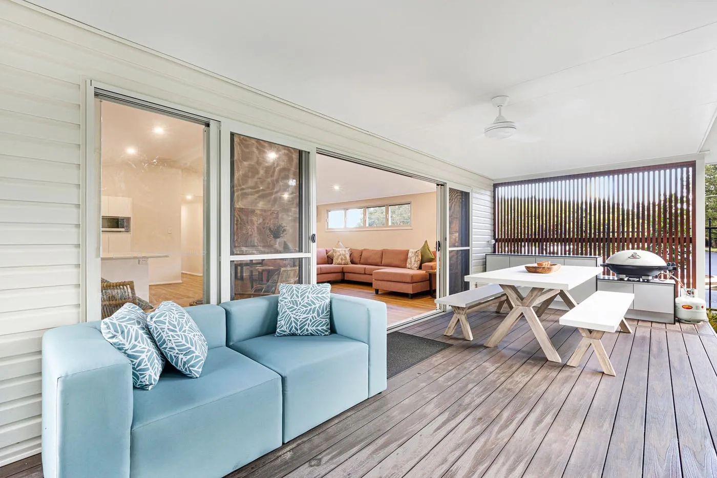 Evans Head Beach House - verandah