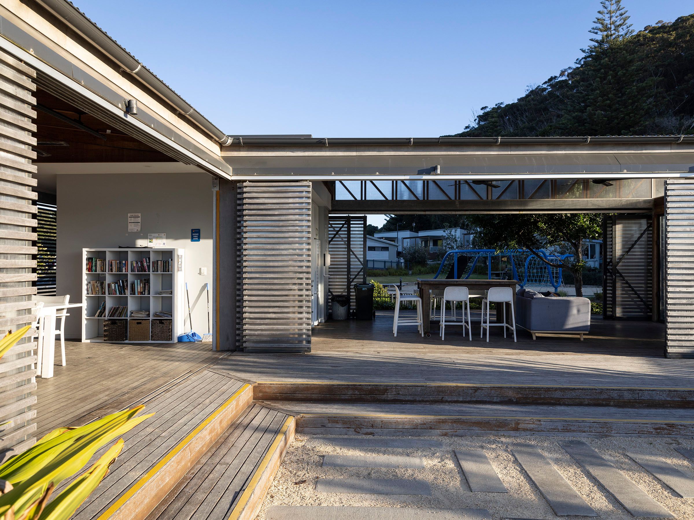 Reflections Seal Rocks holiday and caravan park camp kitchen