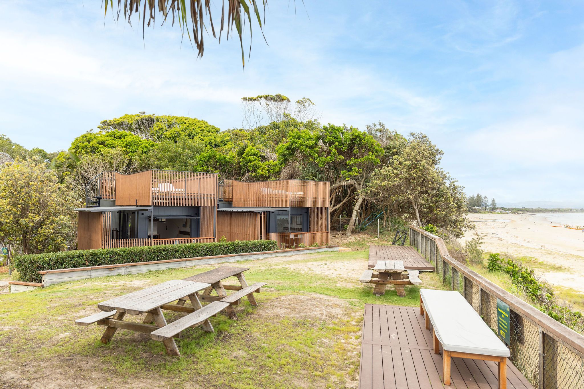 Byron Bay signature tiny homes from the front