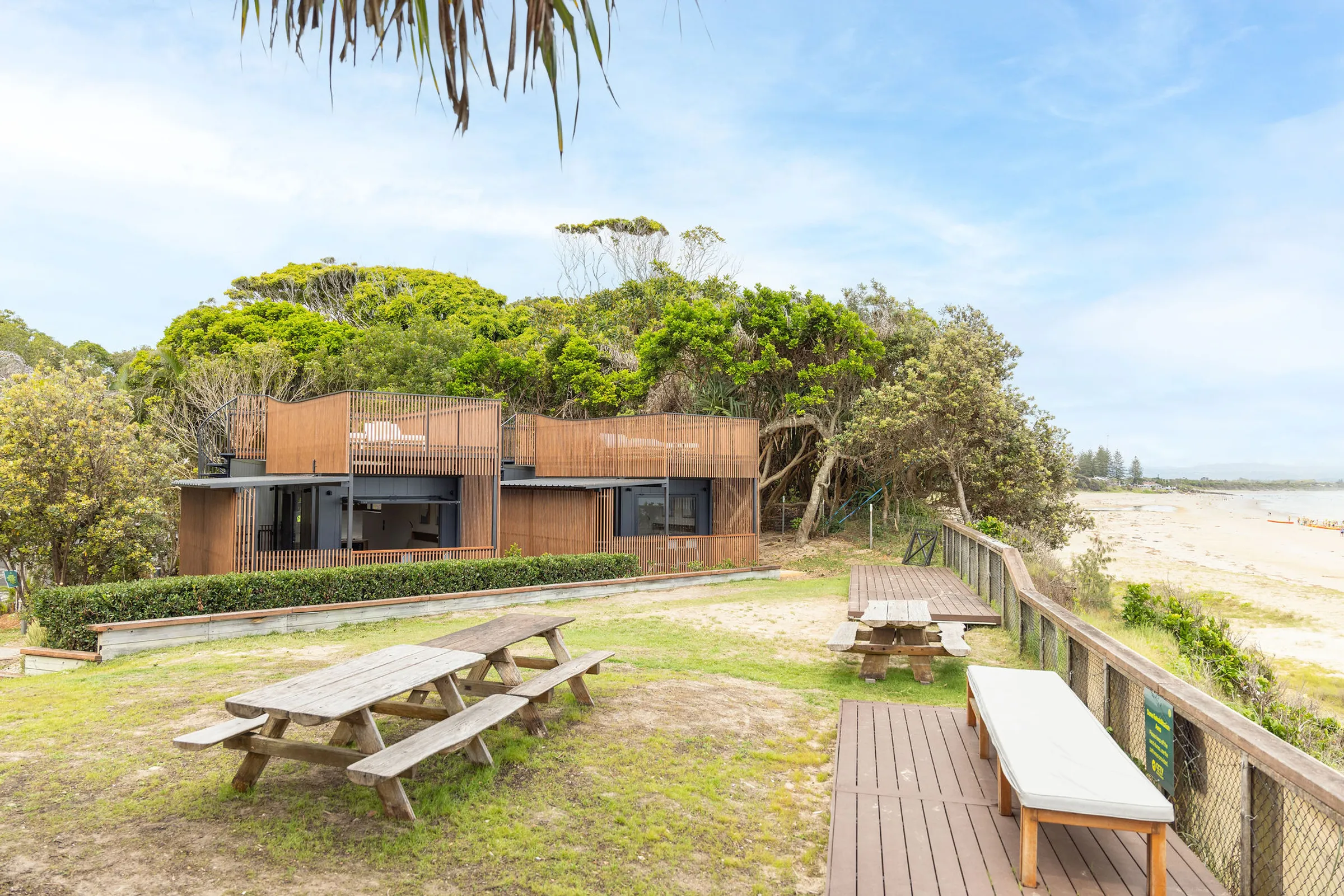 Byron Bay signature tiny homes from the front
