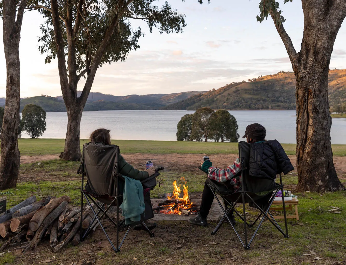 Lake keepit camp kitchen