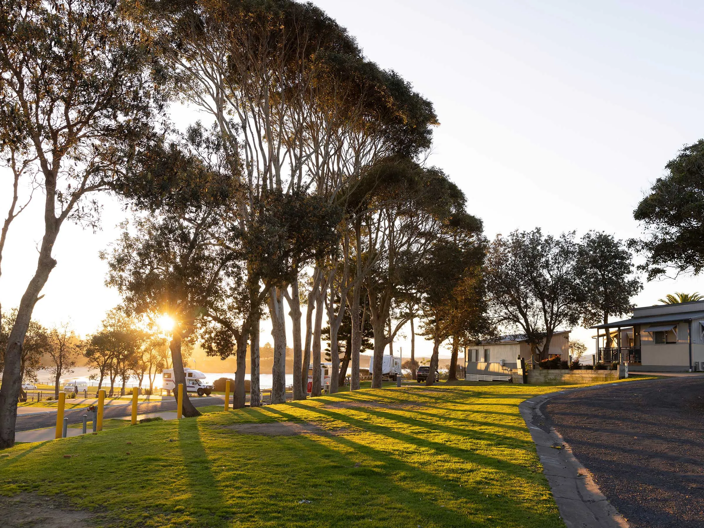 Reflections Holidays Bermagui holiday & caravan park unpowered camping site accommodation