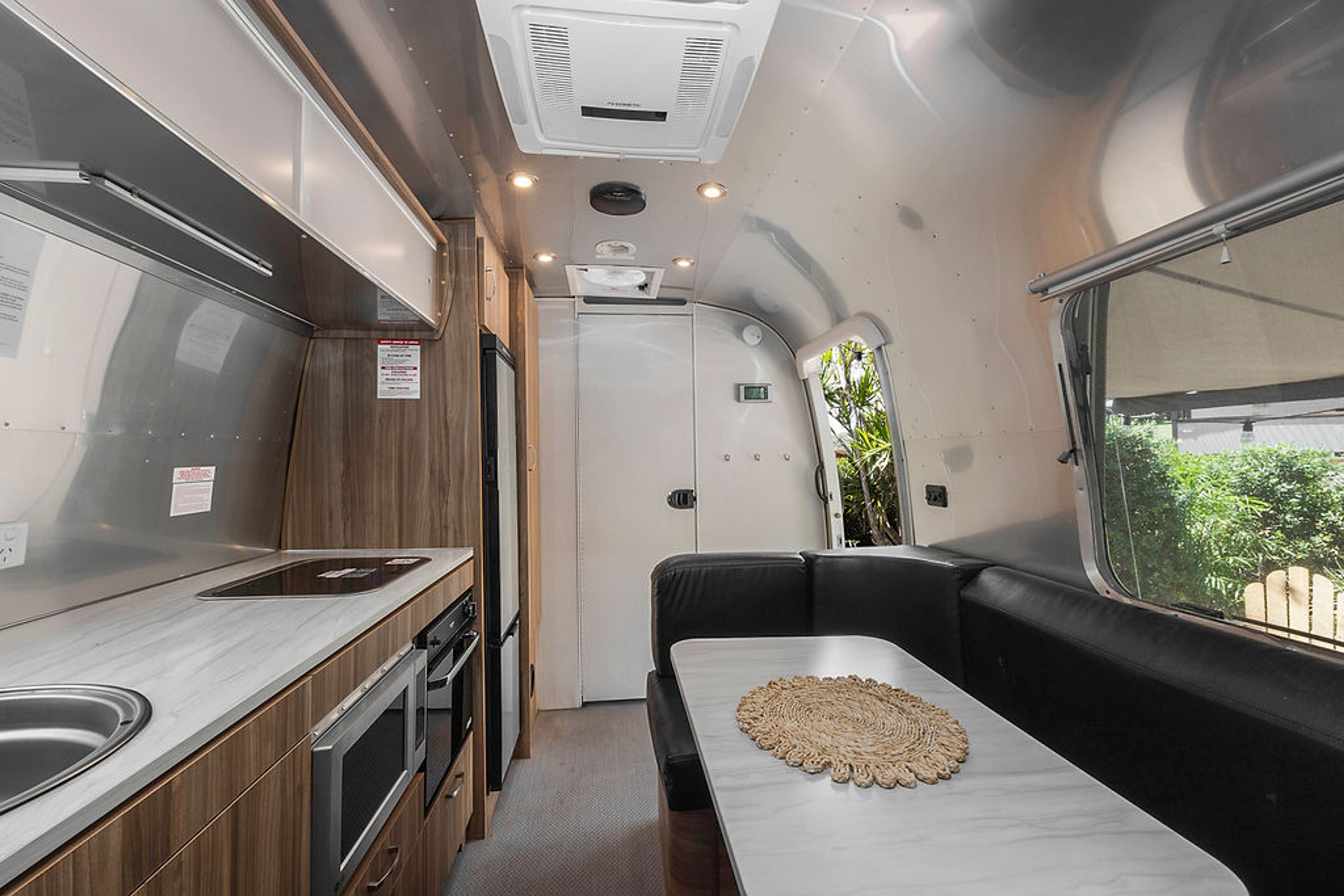 Byron Bay Jayco Airstream - kitchen-dining
