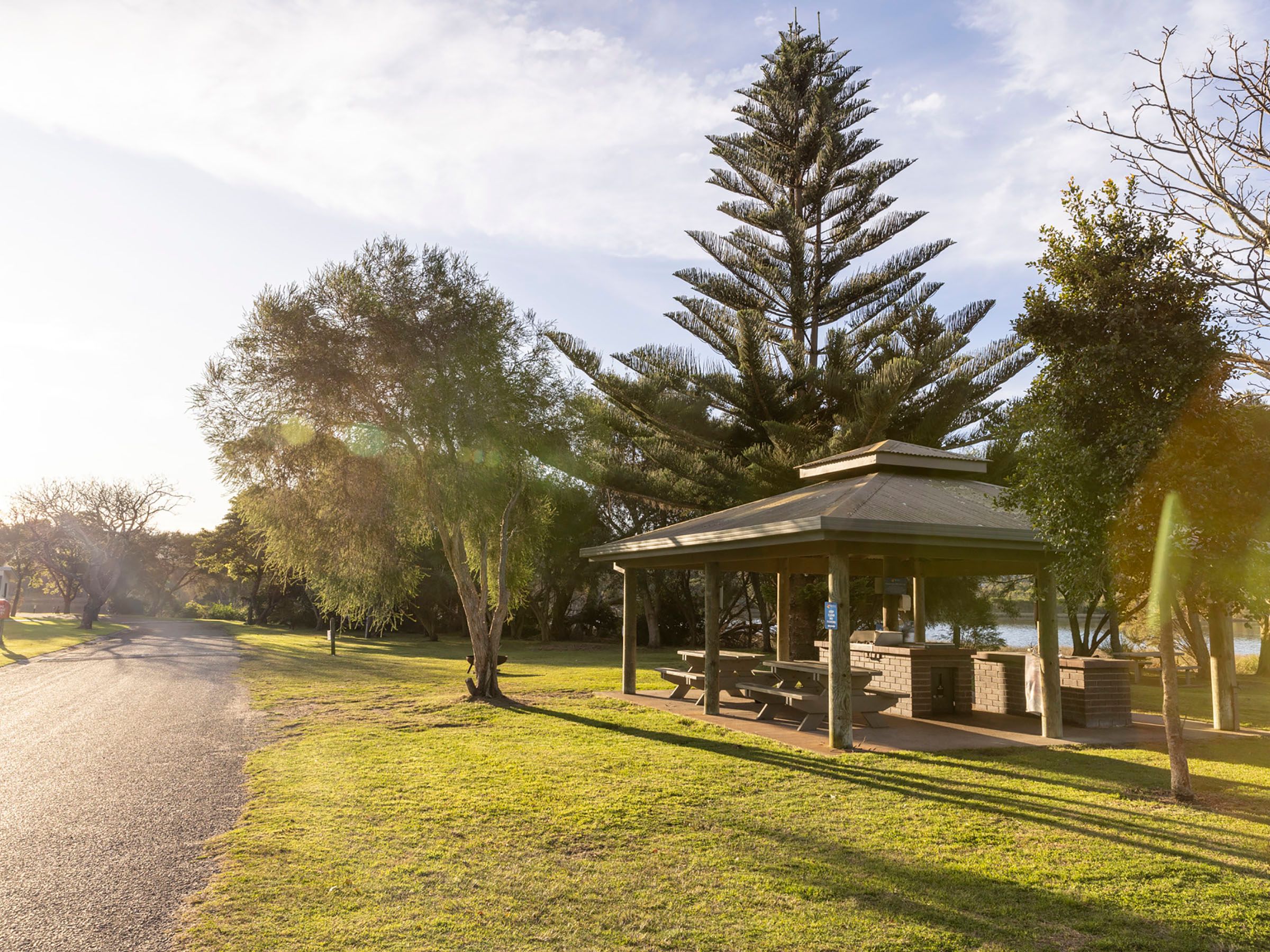 Reflections Holidays Eden holiday & caravan park camp kitchen