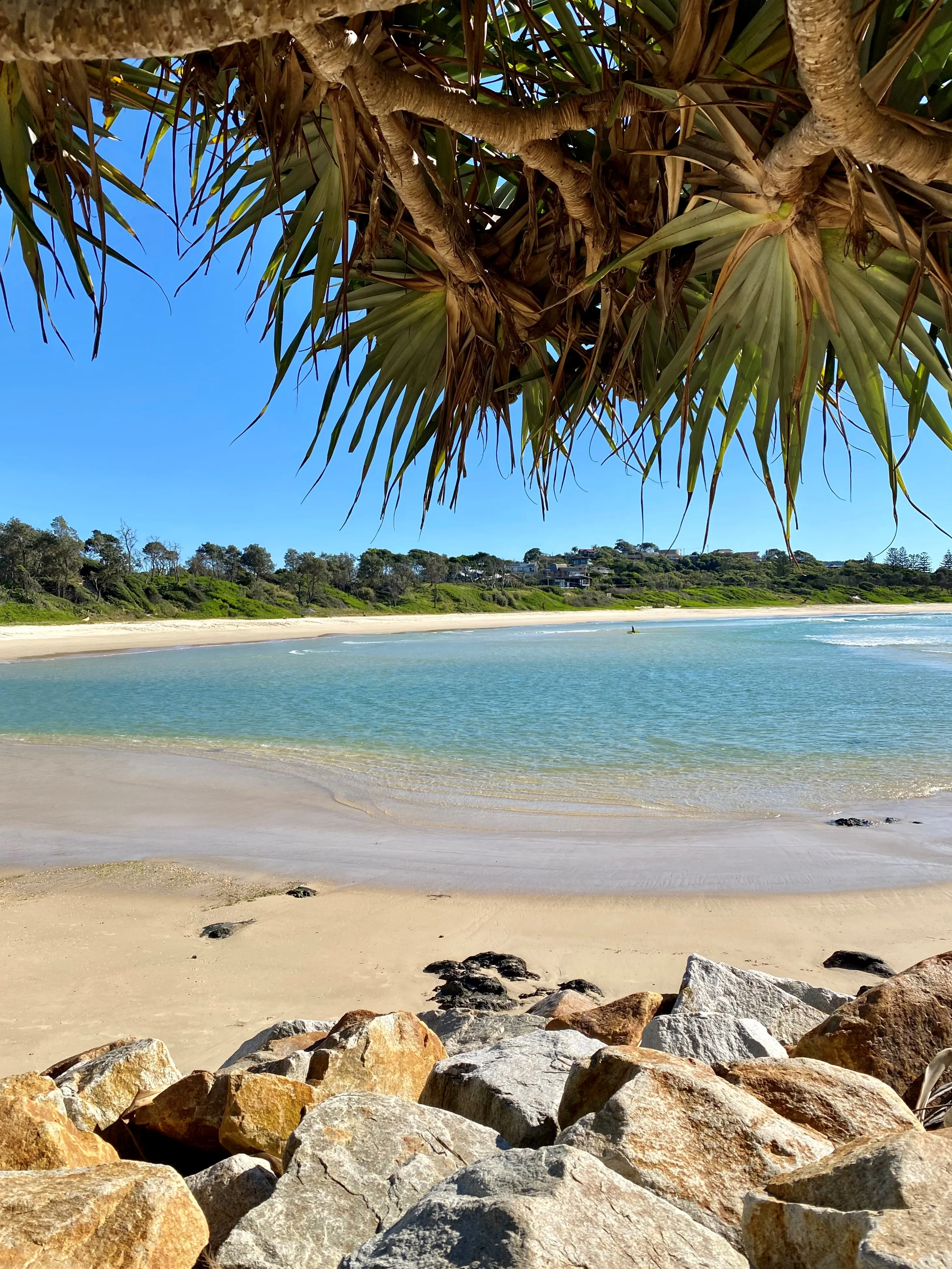 Beach in the sun