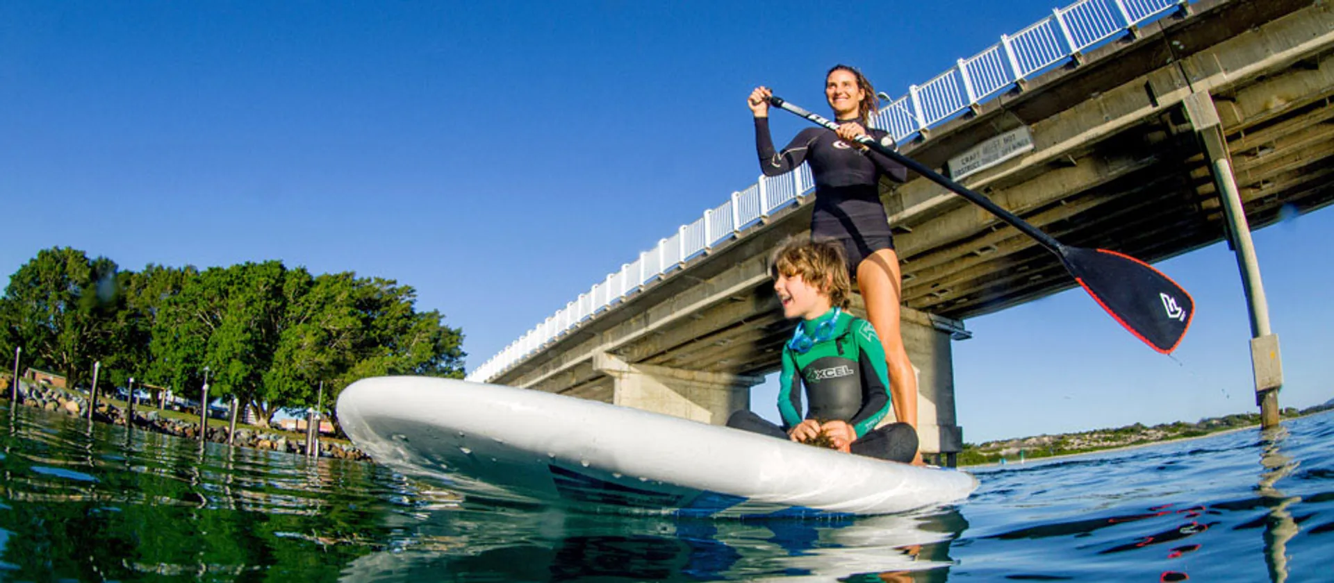 stand up paddleboarding