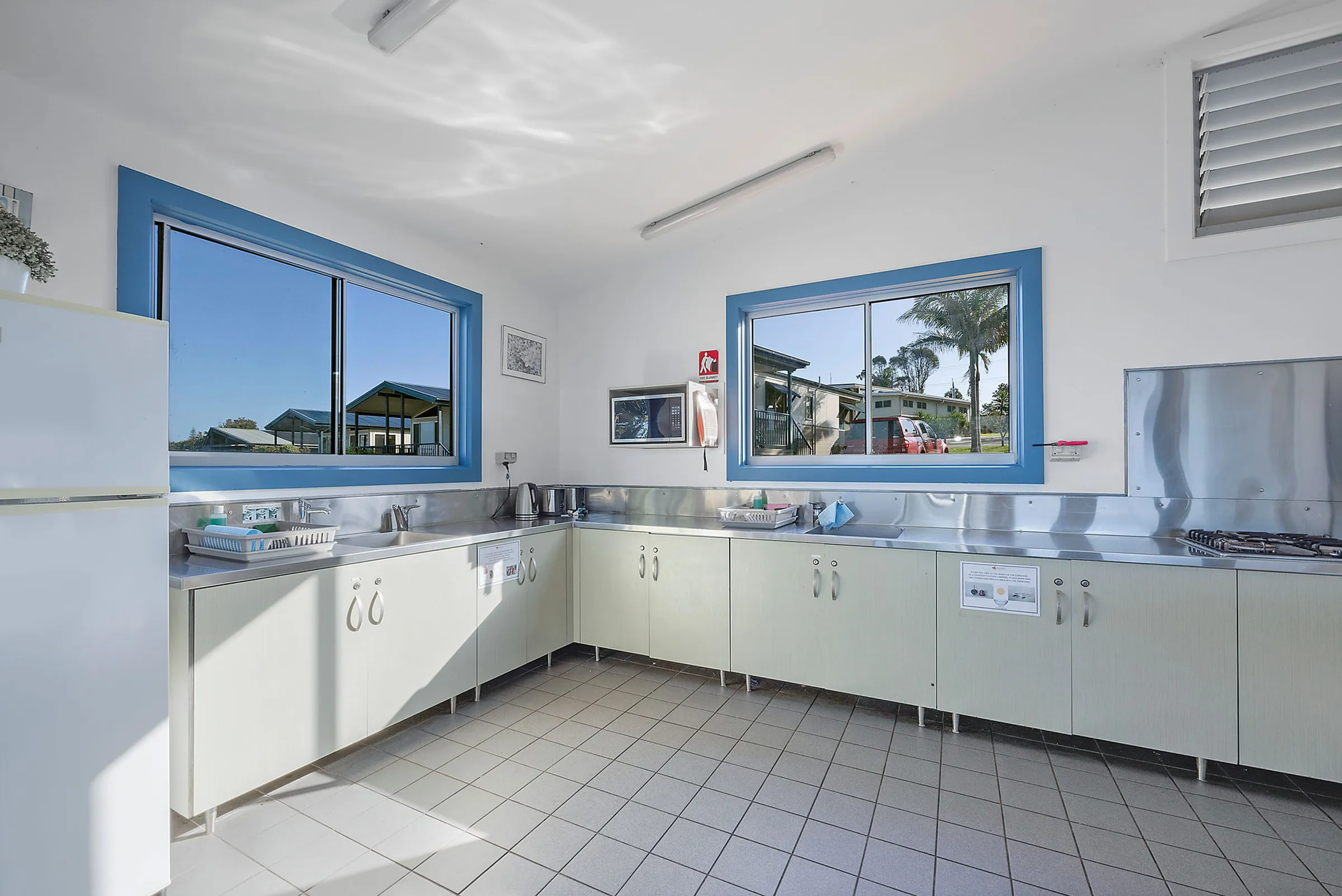 Reflections Bonny Hills - camp kitchen interior