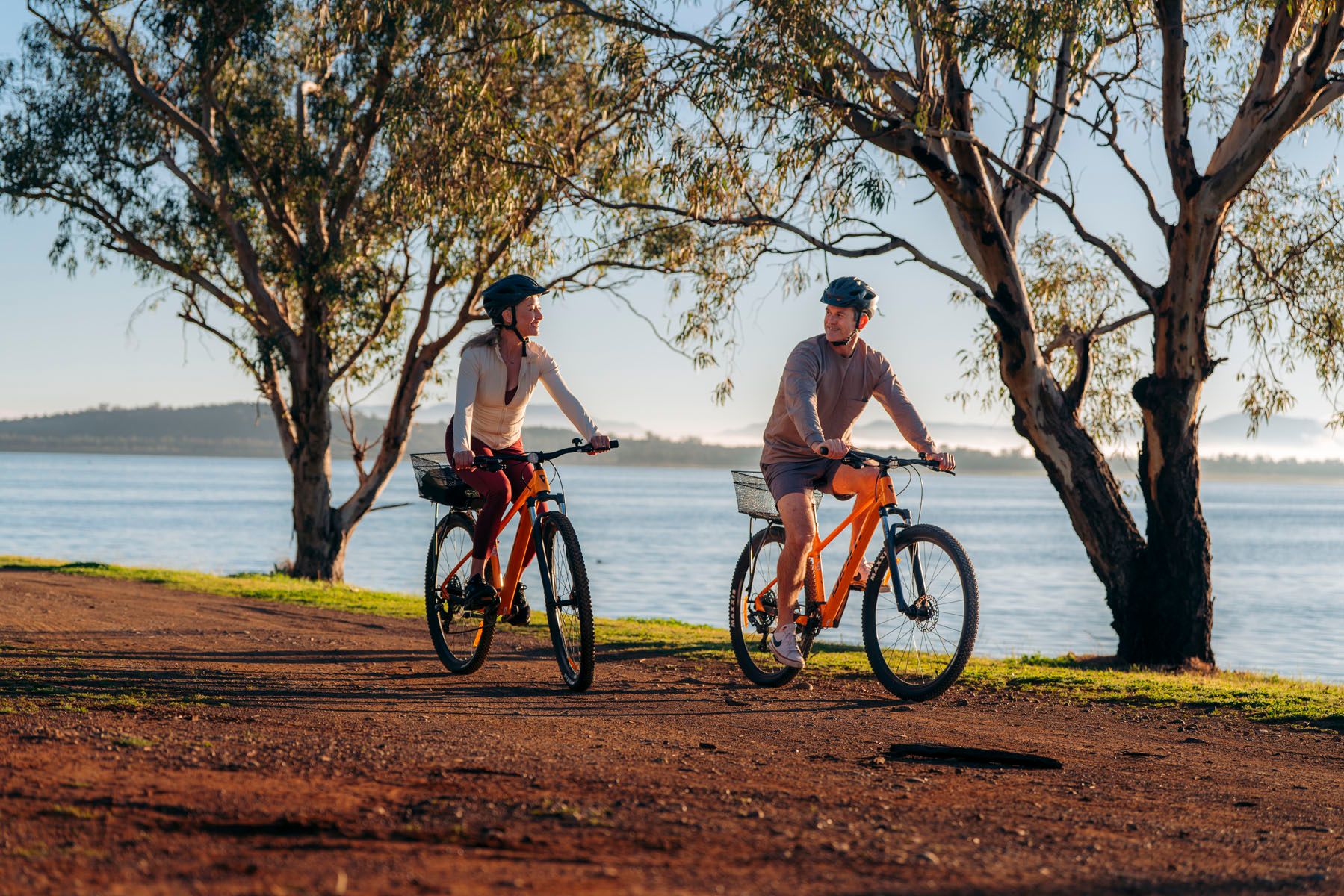 Wilderluxe Lake Keepit - cycling