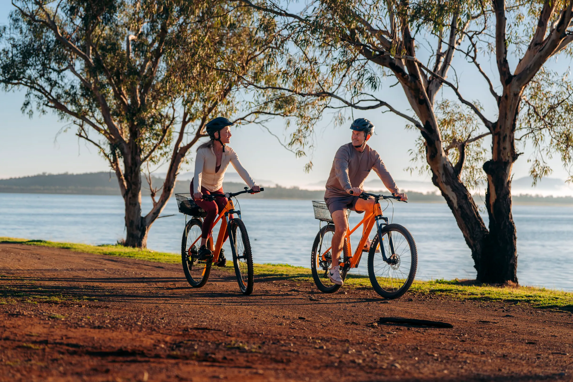Wilderluxe Lake Keepit - cycling
