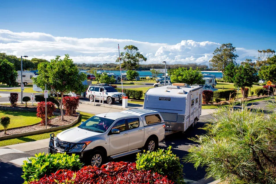 Caravan holiday Urunga