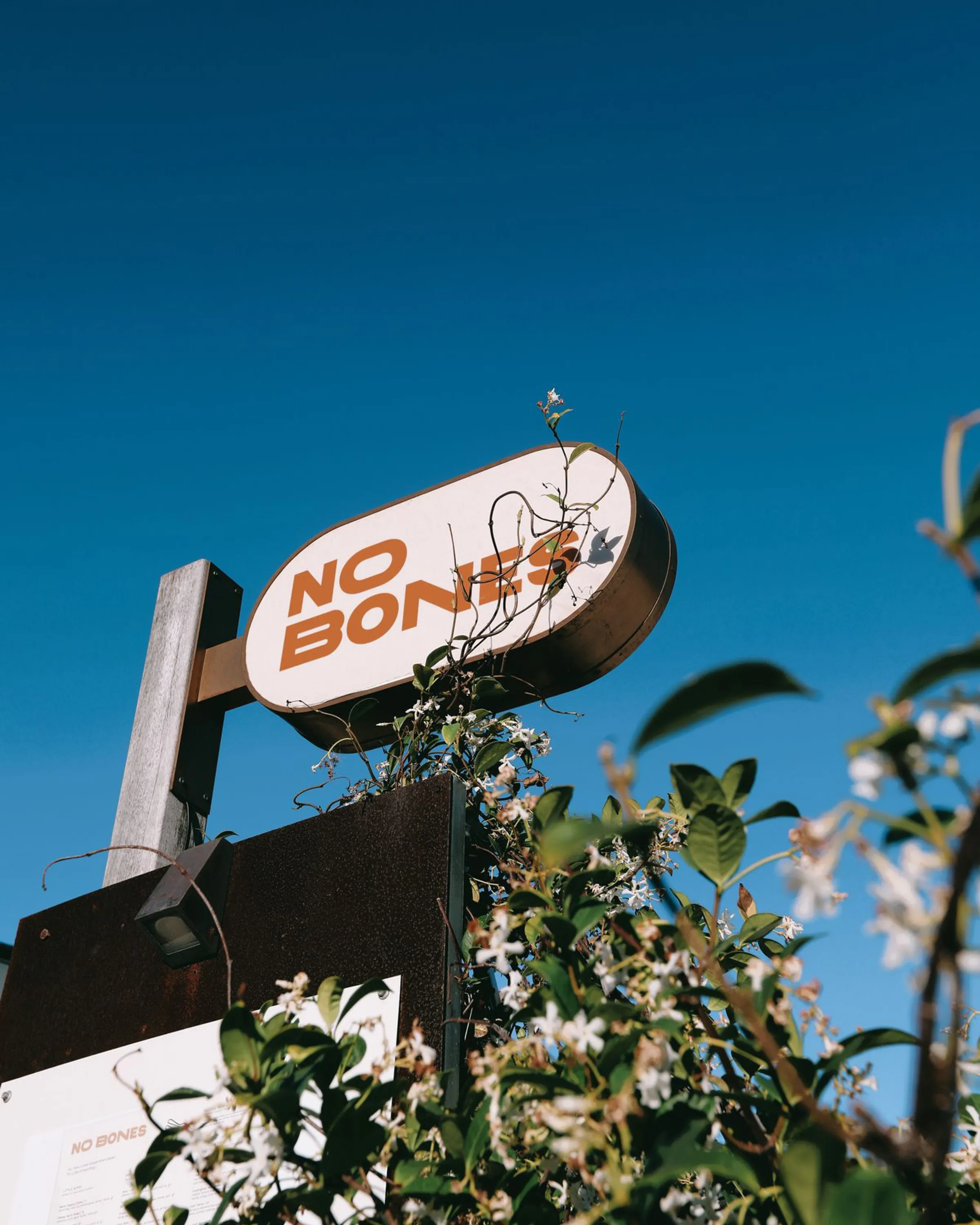 No Bones resturant Byron Bay