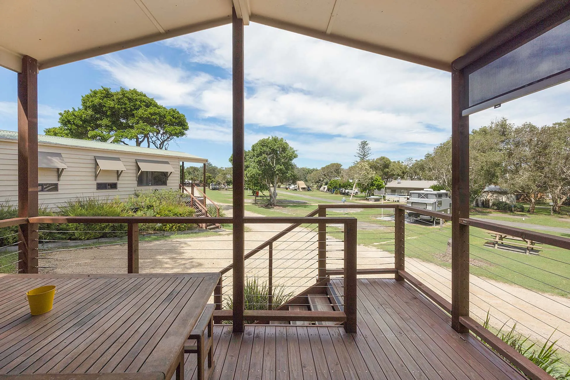 Red Rock Standard Cabin Sleeps 6 - verandah views