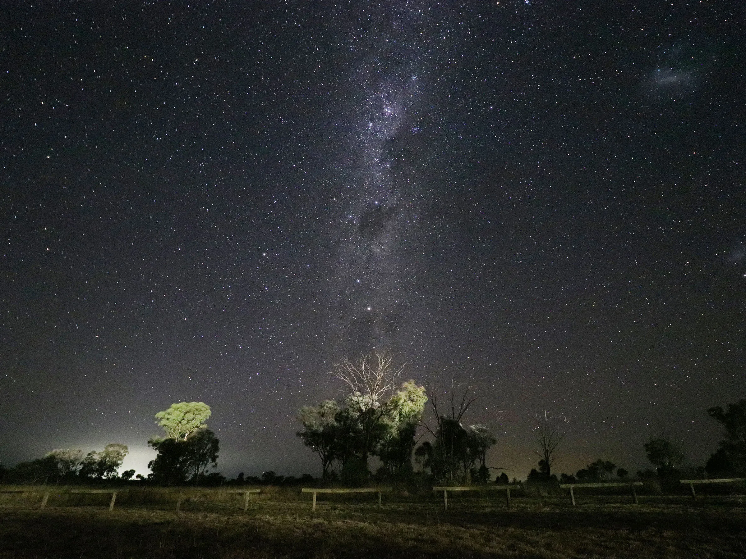 Reflections Holidays Lake Keepit holiday and caravan park star gazing at night