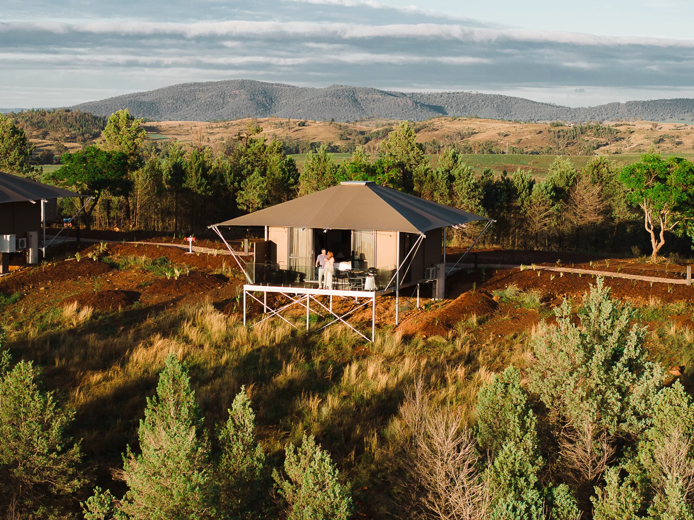 Wilderlux drone shot