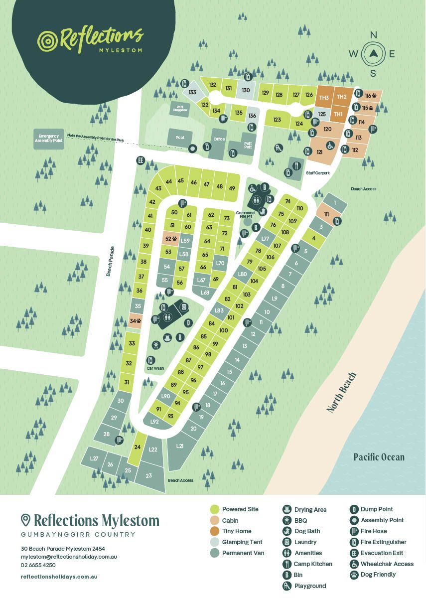 Reflections_Mylestom_Holiday_and_caravan-park_Park-Map