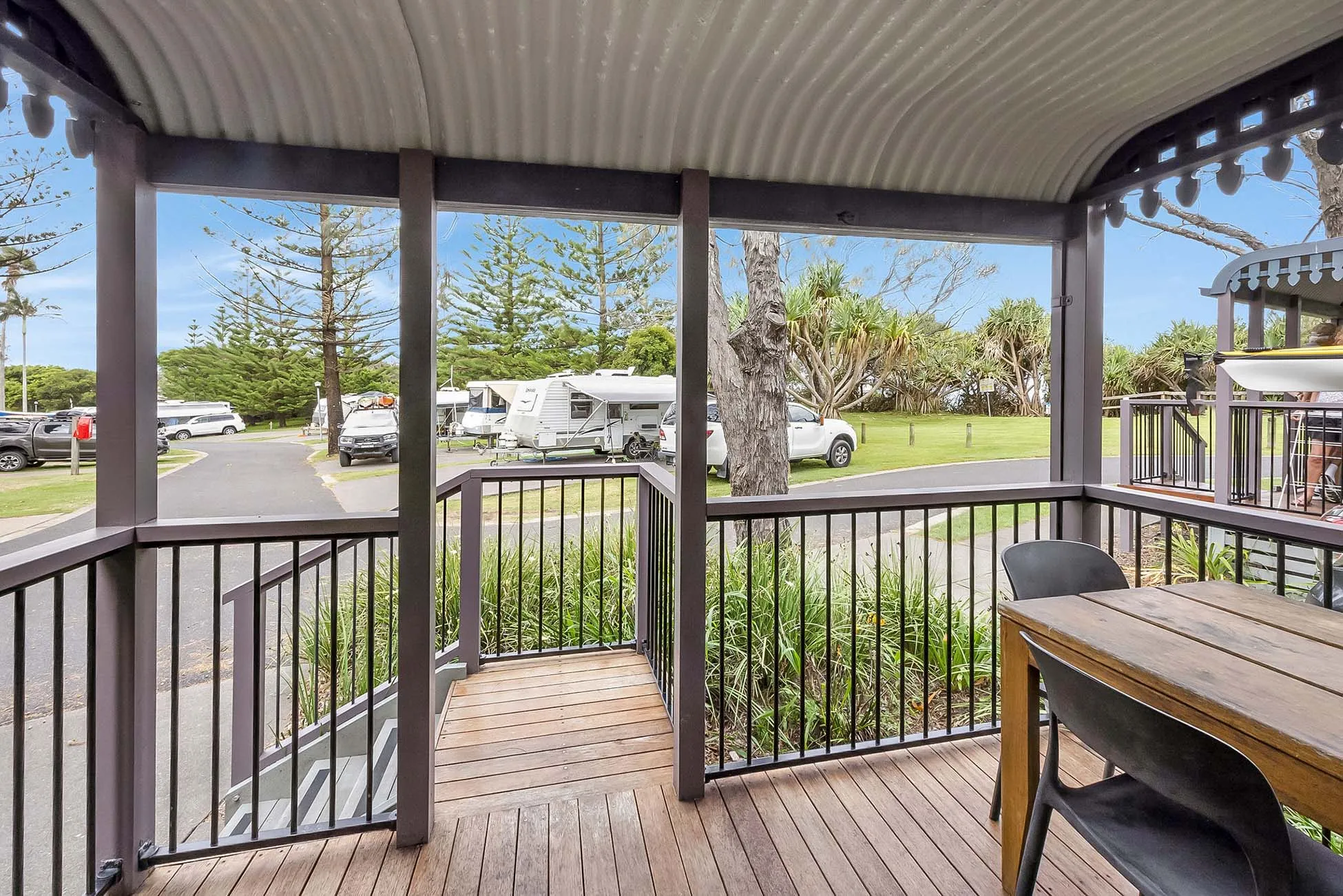 Corindi Beach - Standard Cabin - Sleep 2 - Veranda