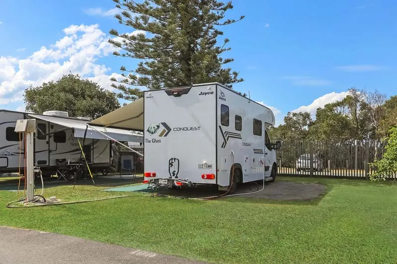 Lennox Head - Standard Powered Site - With Van