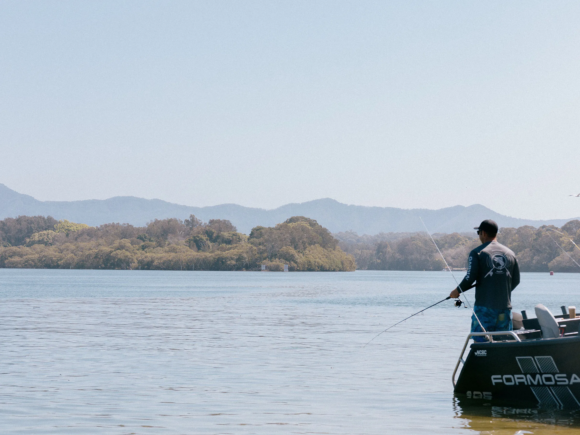 fishing at Mylestom