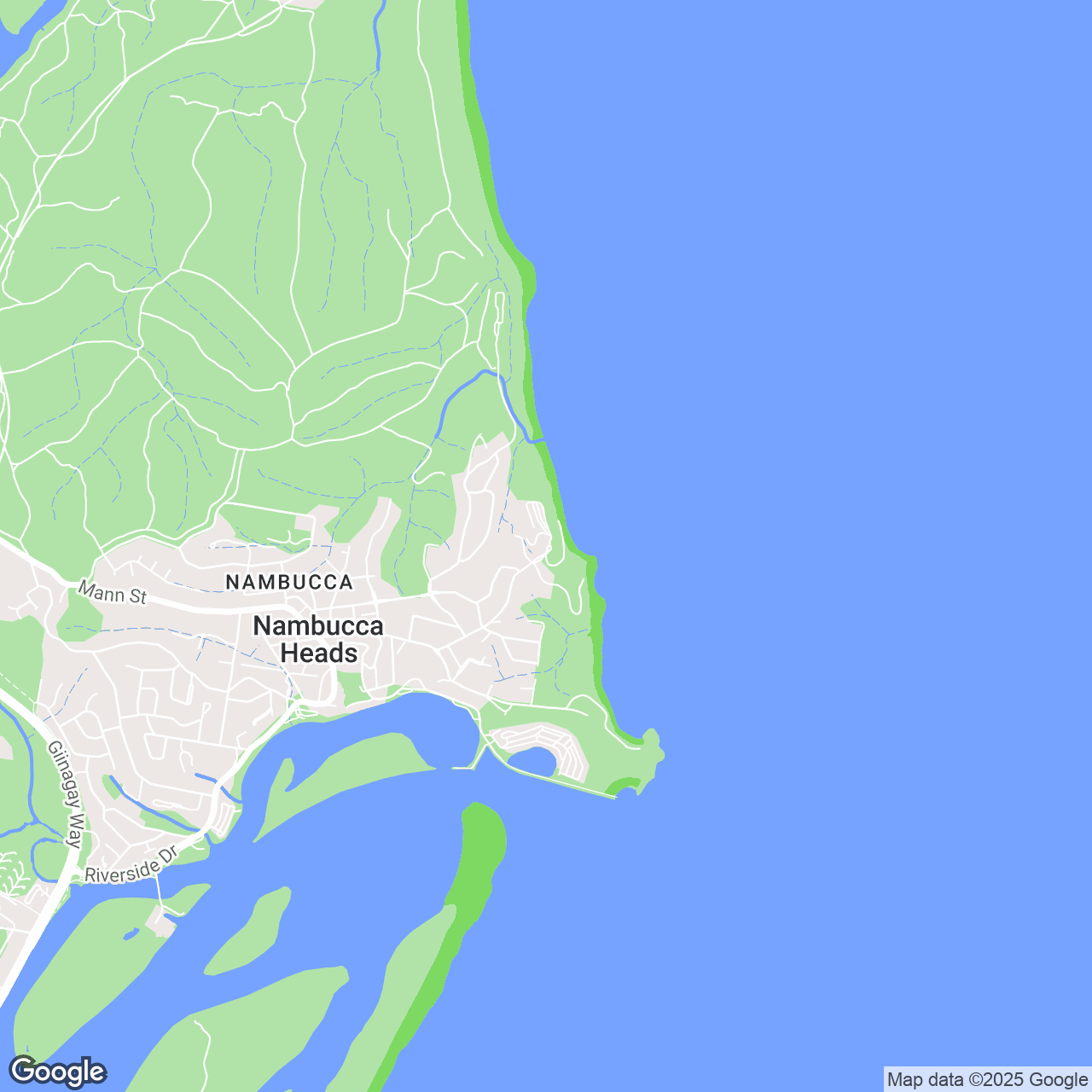 Nambucca Heads Region Map