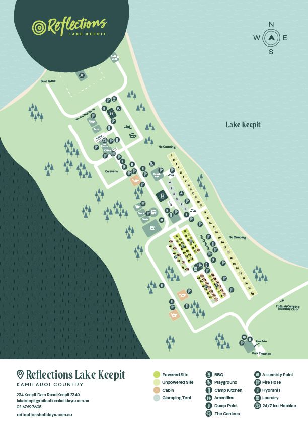 Reflections_Lake-Keepit_Holiday_and_caravan-park_Map