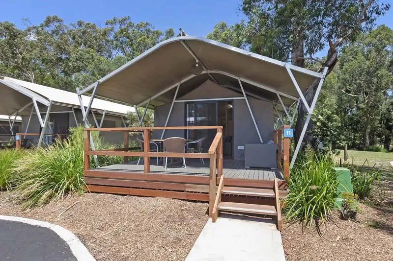 Jimmys Beach - Deluxe Beach Tent - Sleeps 4 - Exte