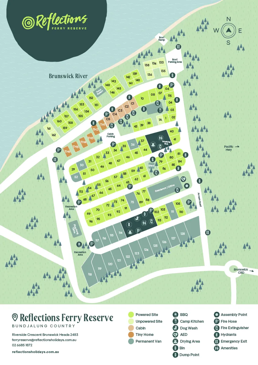 Ferry Reserve Park Map