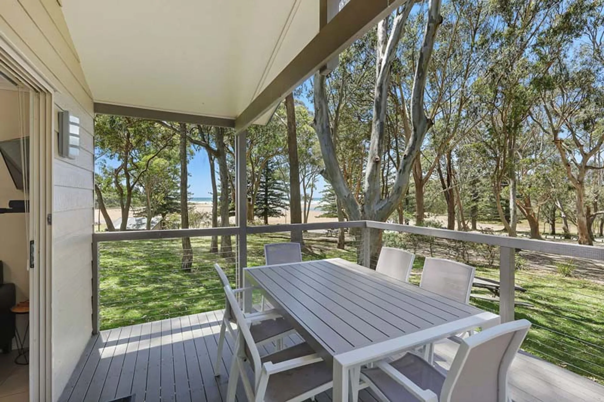 Moonee Beach - cabin views