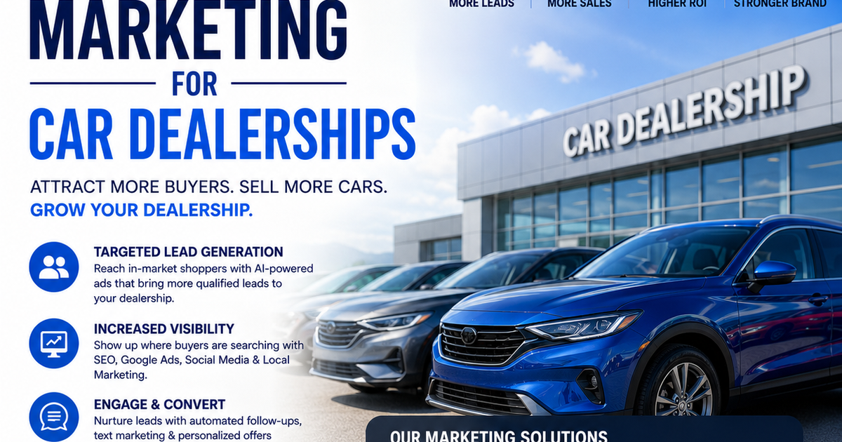 Marketing for Car Dealerships
