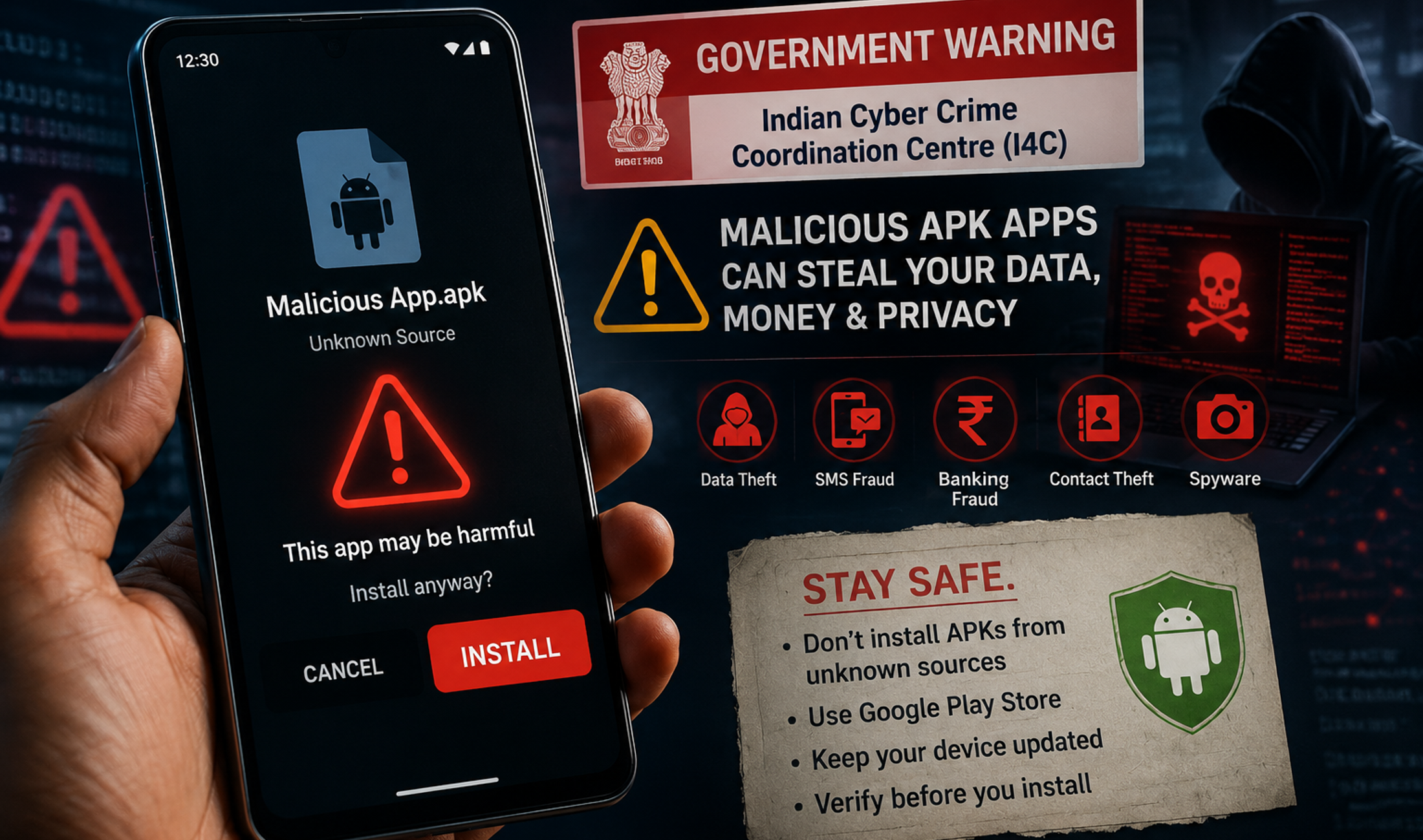 Government Warns Android Users About Malicious APK Apps: How the Scam Works and How to Stay Safe