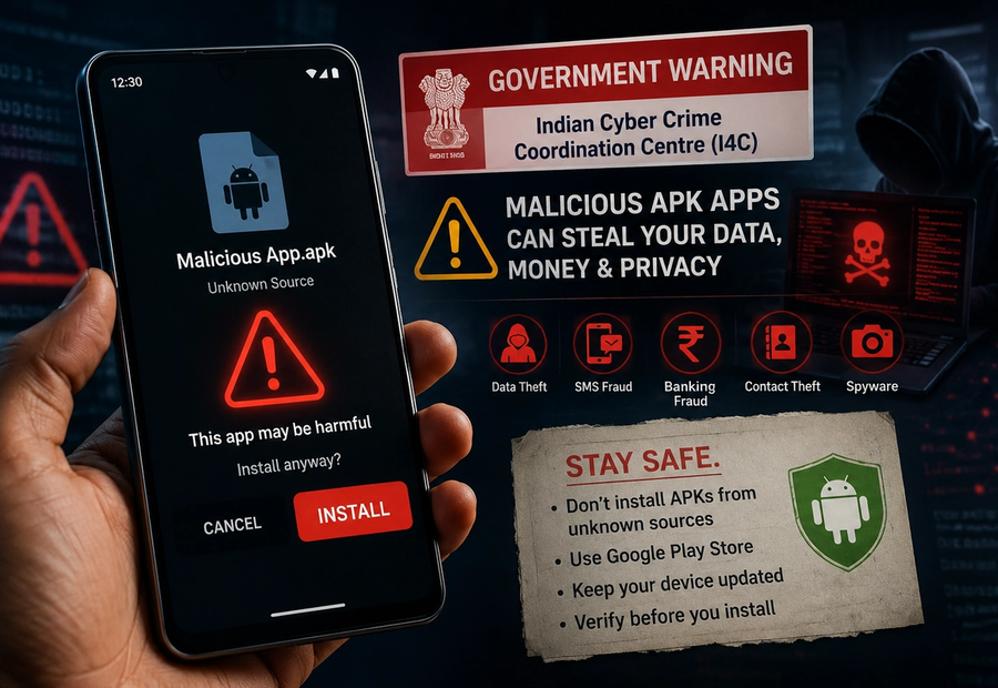 Government Warns Android Users About Malicious APK Apps: How the Scam Works and How to Stay Safe