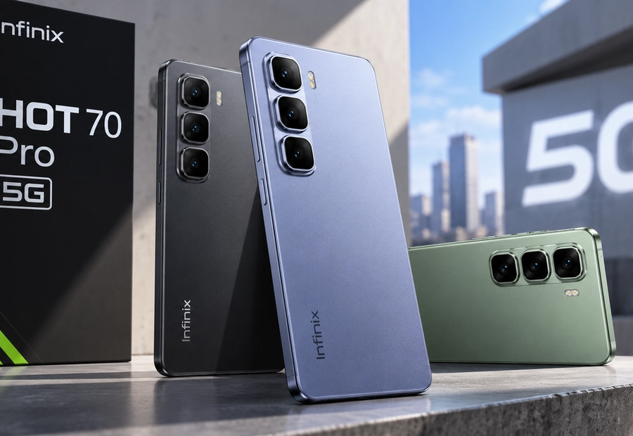 Infinix Hot 70 Pro 5G smartphone launched in India